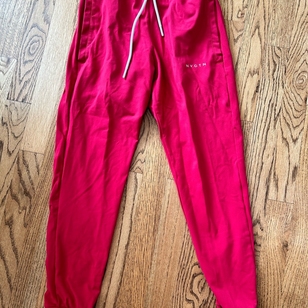 nvgtn ruby red joggers - Picture 6 of 6